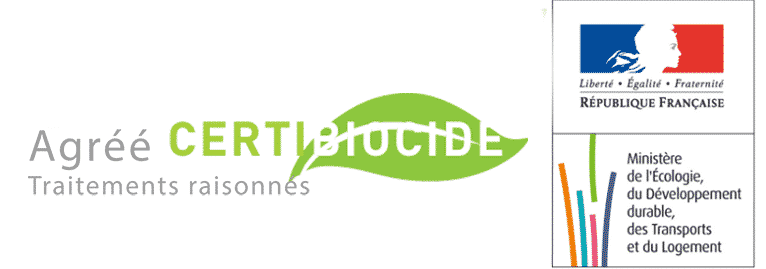 Logo Certificat Biocide - Ministère de la Transition Écologique
